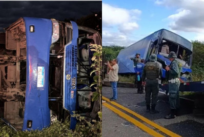 Sete atletas de time de basquete morrem em acidente de ônibus no Ceará