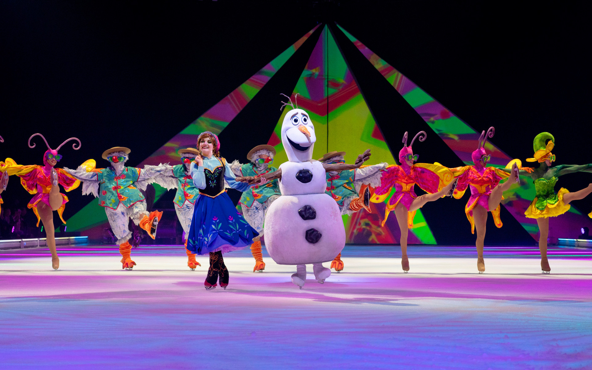 Disney On Ice: Festa em Família terá números do filme Frozen - Feld Entertainment / Divulgação