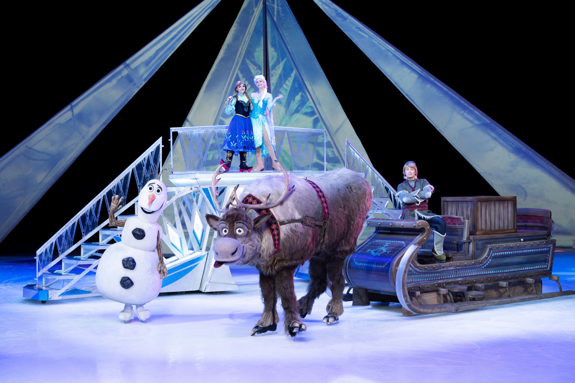 Disney On Ice: Festa em Família terá números do filme Frozen - Feld Entertainment / Divulgação