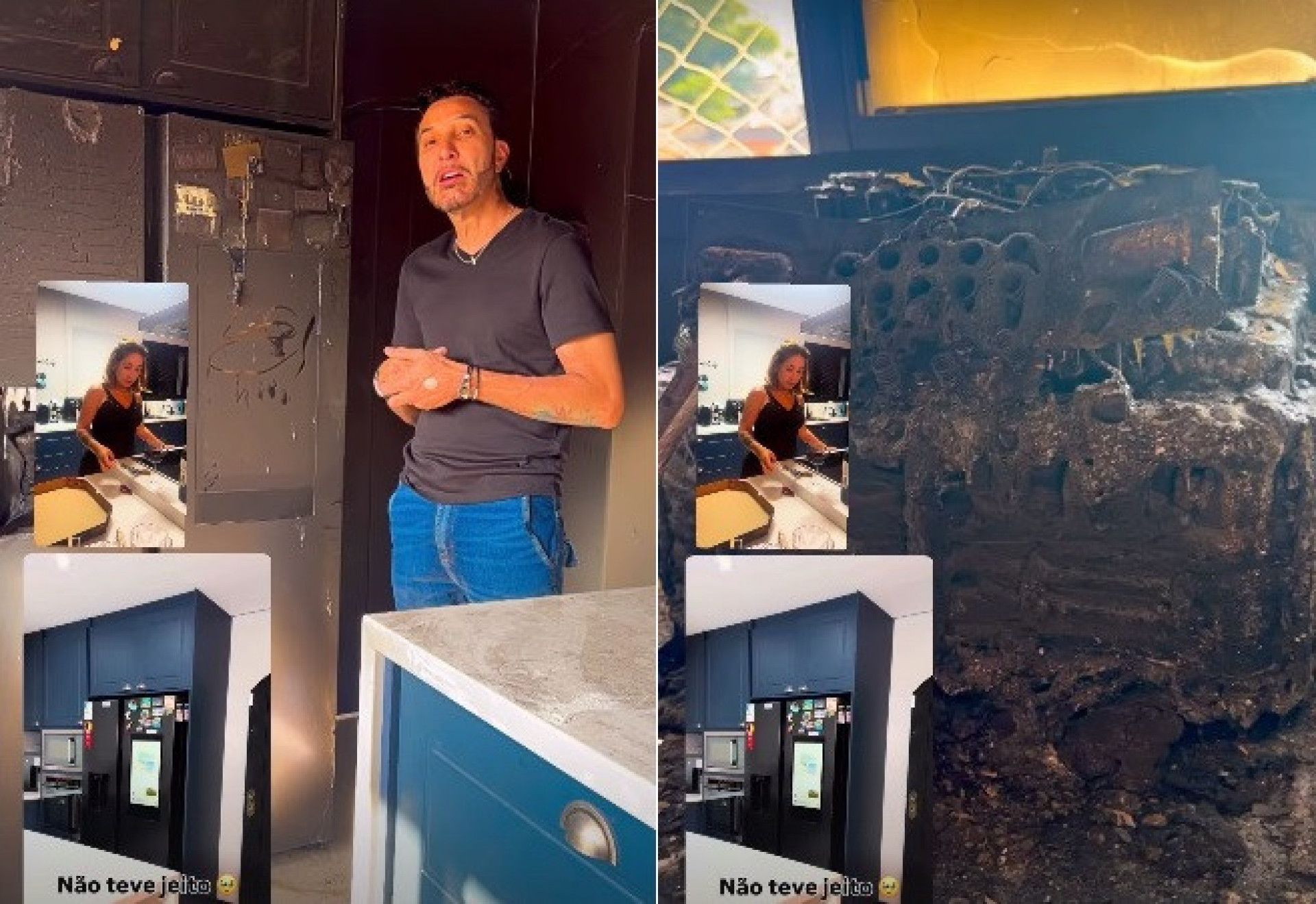 Casa dos pais de MC Gui pegou fogo em abril - Reprodução/Instagram