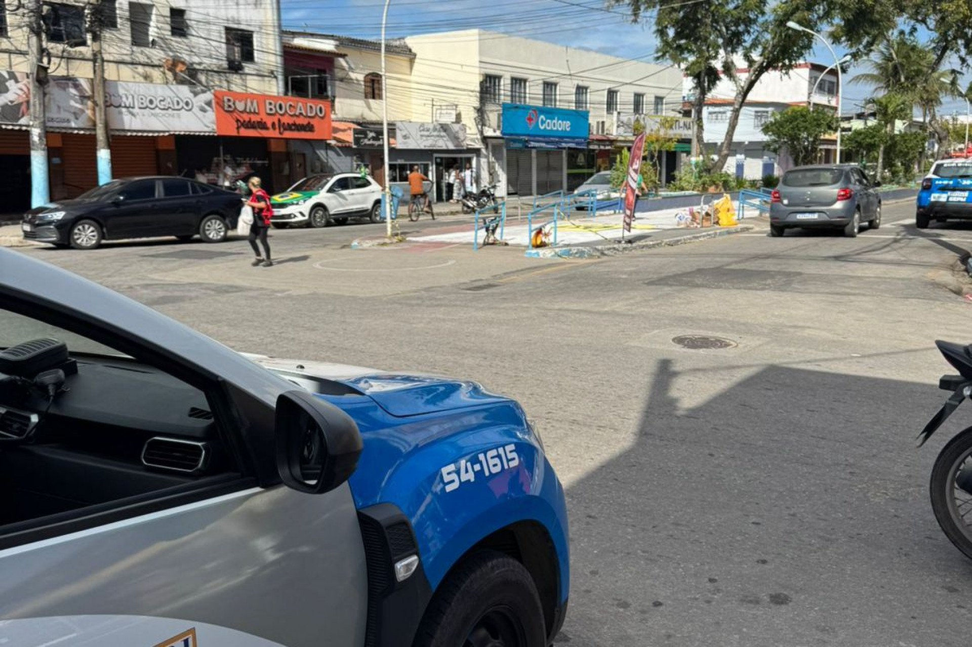 Pol&iacute;cia Militar refor&ccedil;ou o patrulhamento em Maca&eacute; e afirmou que a seguran&ccedil;a da popula&ccedil;&atilde;o est&aacute; garantida - Foto: Pol&iacute;cia Militar - 32&ordm; BPM