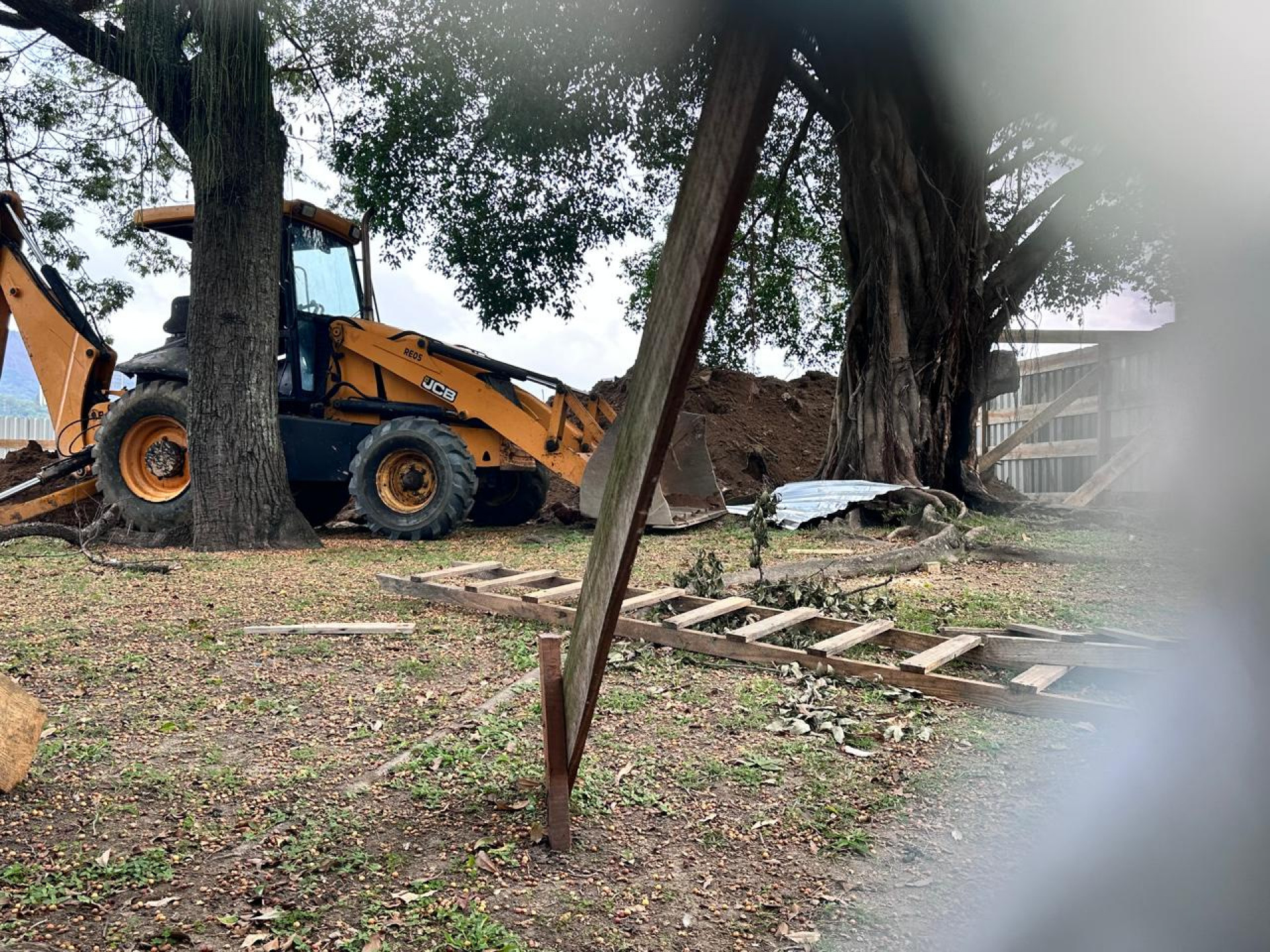 Obra no Aterro do Flamengo gerou revolta entre moradores - Luiz Neves / Arquivo pessoal