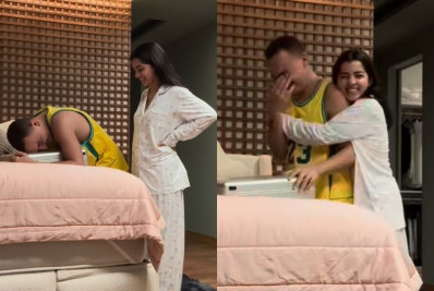 João Gomes chora com presente de Ary Mirelle e revela fase difícil da carreira