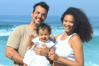 Lucy Ramos posa com a filha após anúncio de nova gravidez 