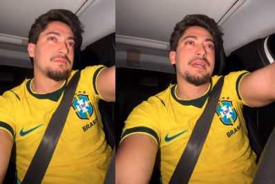 Vídeo! Emocionado, filho de Regis Danese fala sobre incêndio