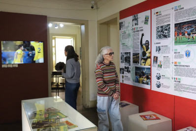 Exposição conta a história das copas e lembra a Seleção Brasileira em Teresópolis