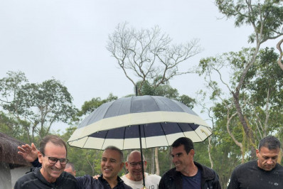 De olho em 2026, Eduardo Paes e Vantoil Martins destacam potencial da Ilha dos Dinossauros em Iguaba