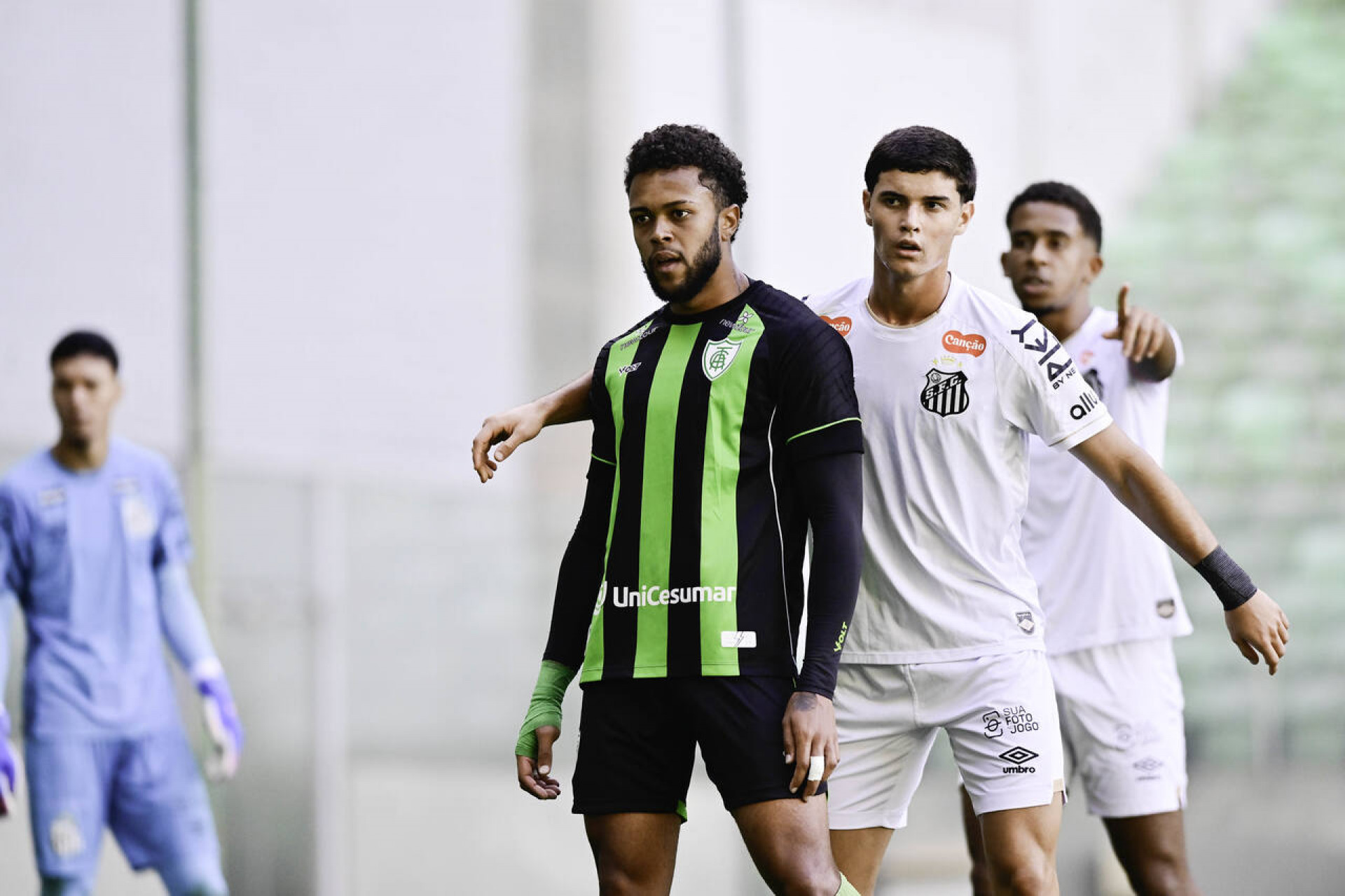 Santos domina o Am&eacute;rica-MG e vence fora de casa pelo Brasileir&atilde;o Sub-20