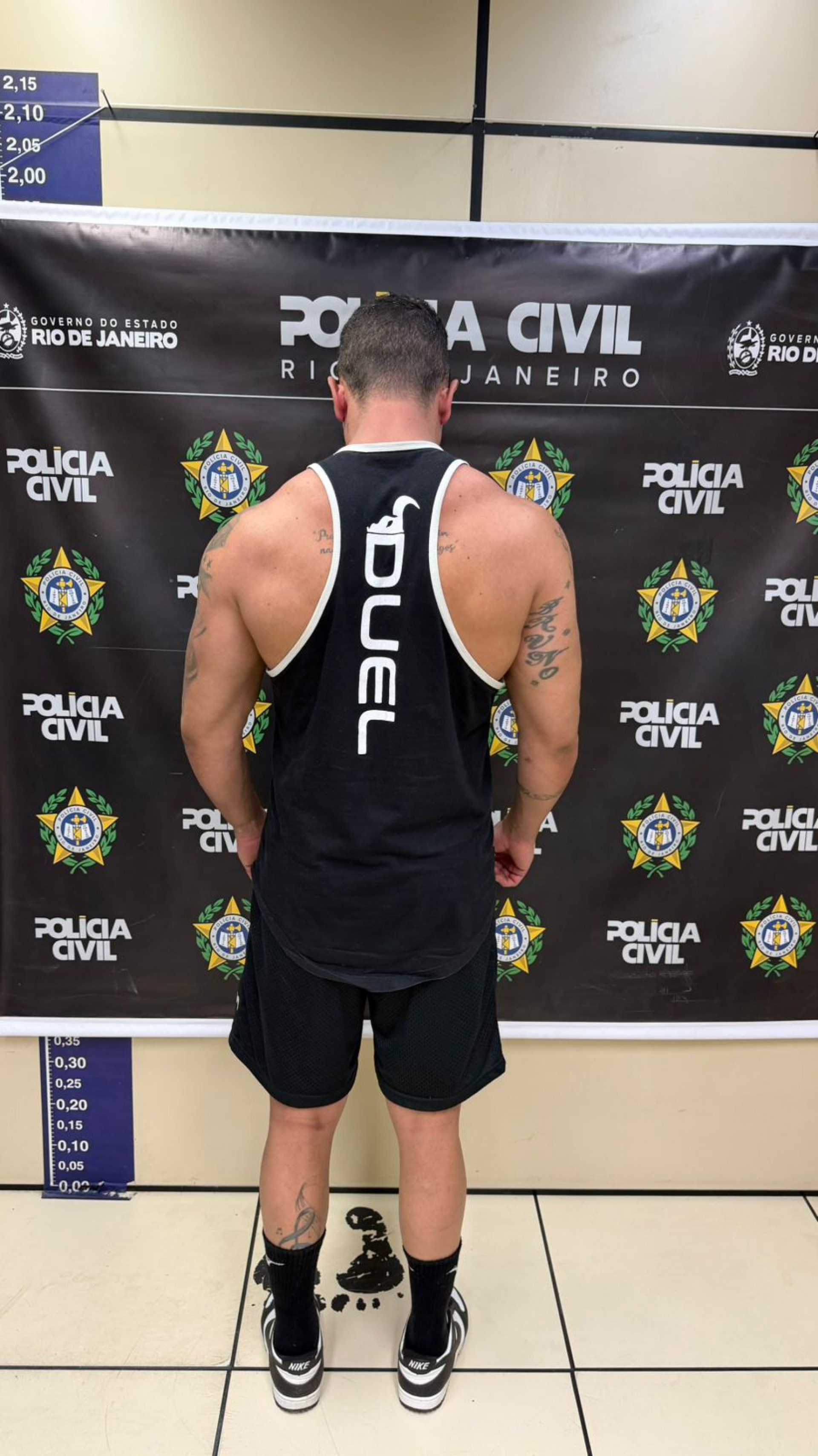 Homem foi preso por agentes da 26ª DP (Todos os Santos) - Reprodução