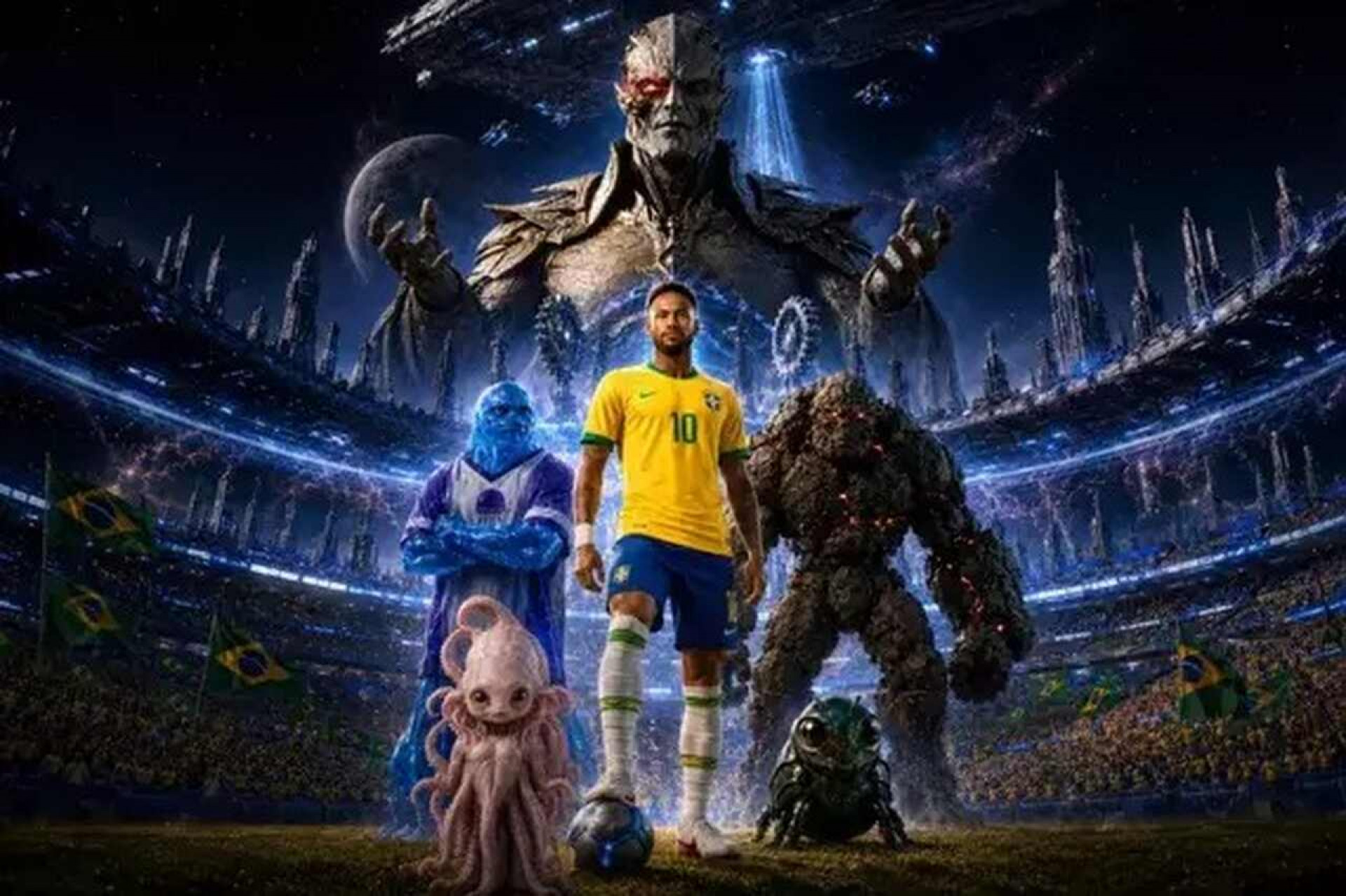 Outra realidade: Neymar vai estrelar 16 microdramas verticais feitos com IA