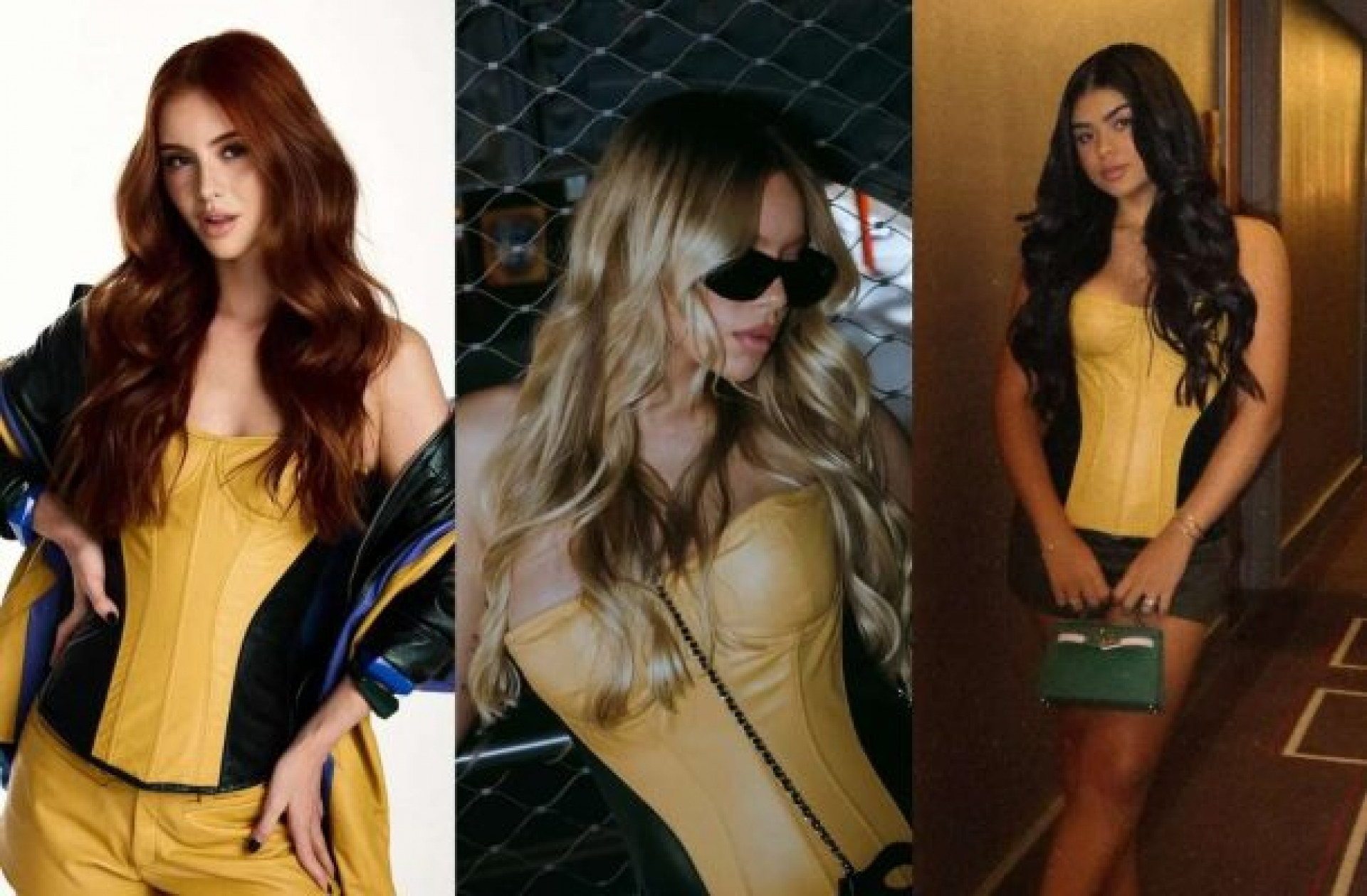 Esposas de jogadores da Sele&ccedil;&atilde;o Brasileira usam mesmo corset na Copa do Mundo