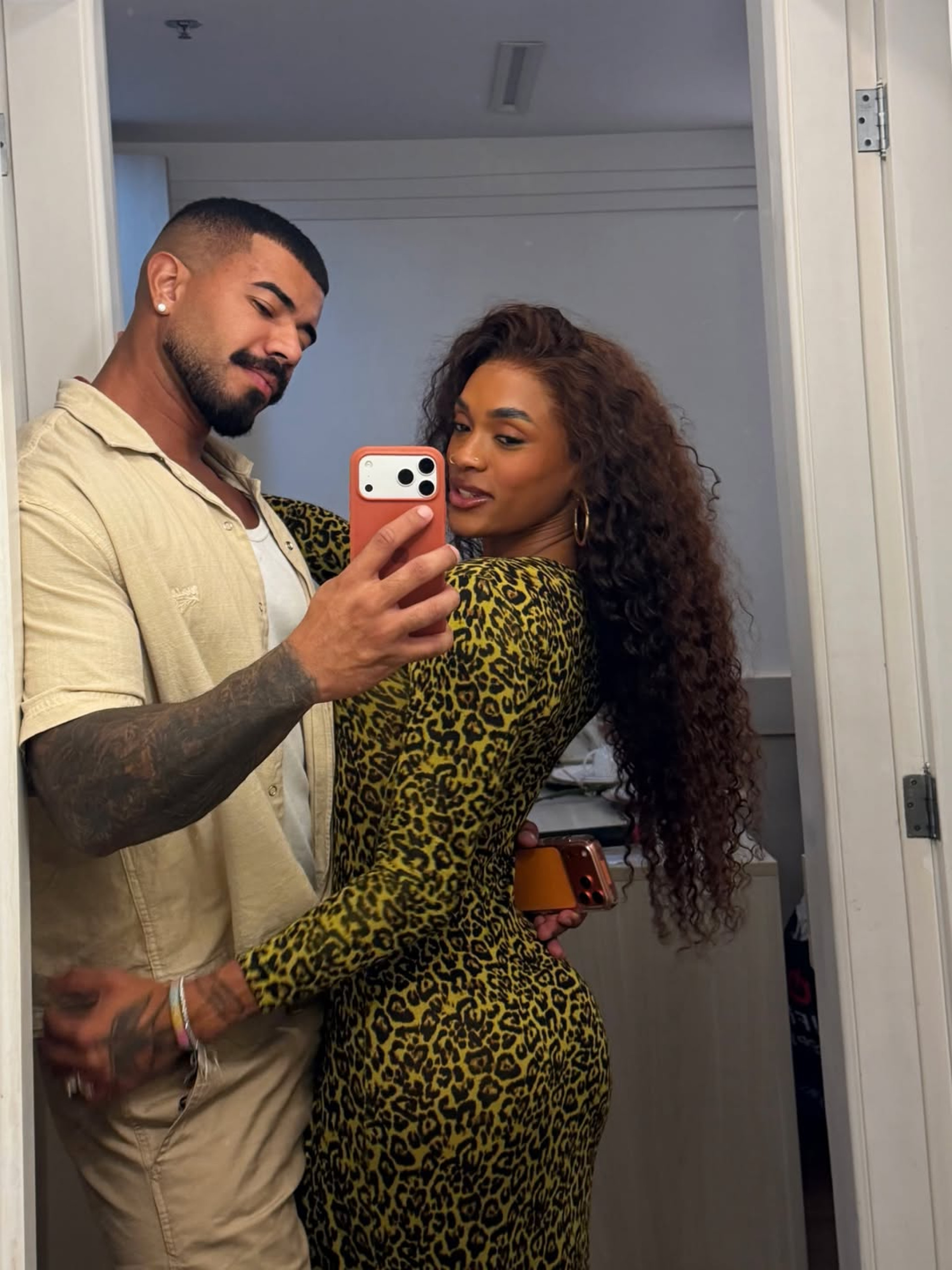 Patrícia Ramos e Gabriel Sampaio - Reprodução do Instagram