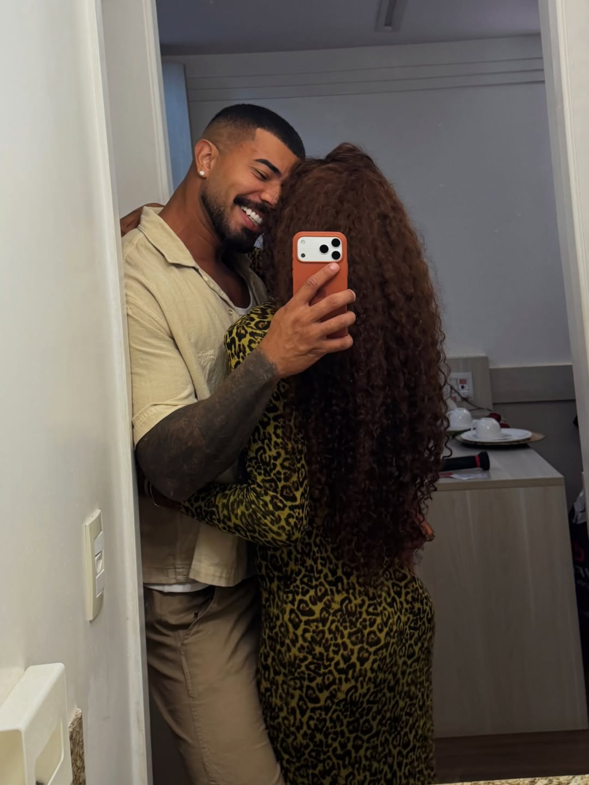 Patrícia Ramos e Gabriel Sampaio - Reprodução do Instagram
