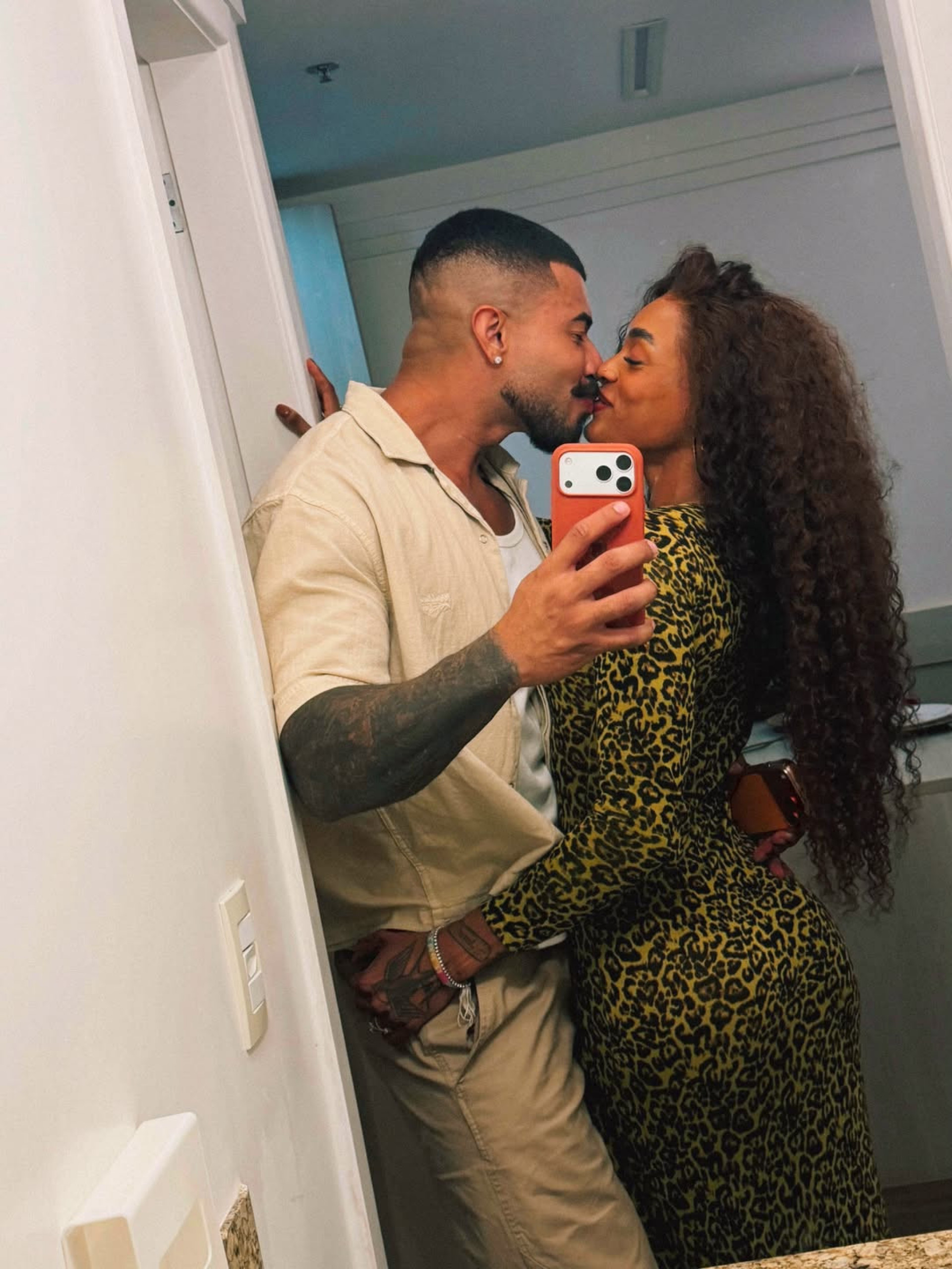 Patrícia Ramos e Gabriel Sampaio - Reprodução do Instagram