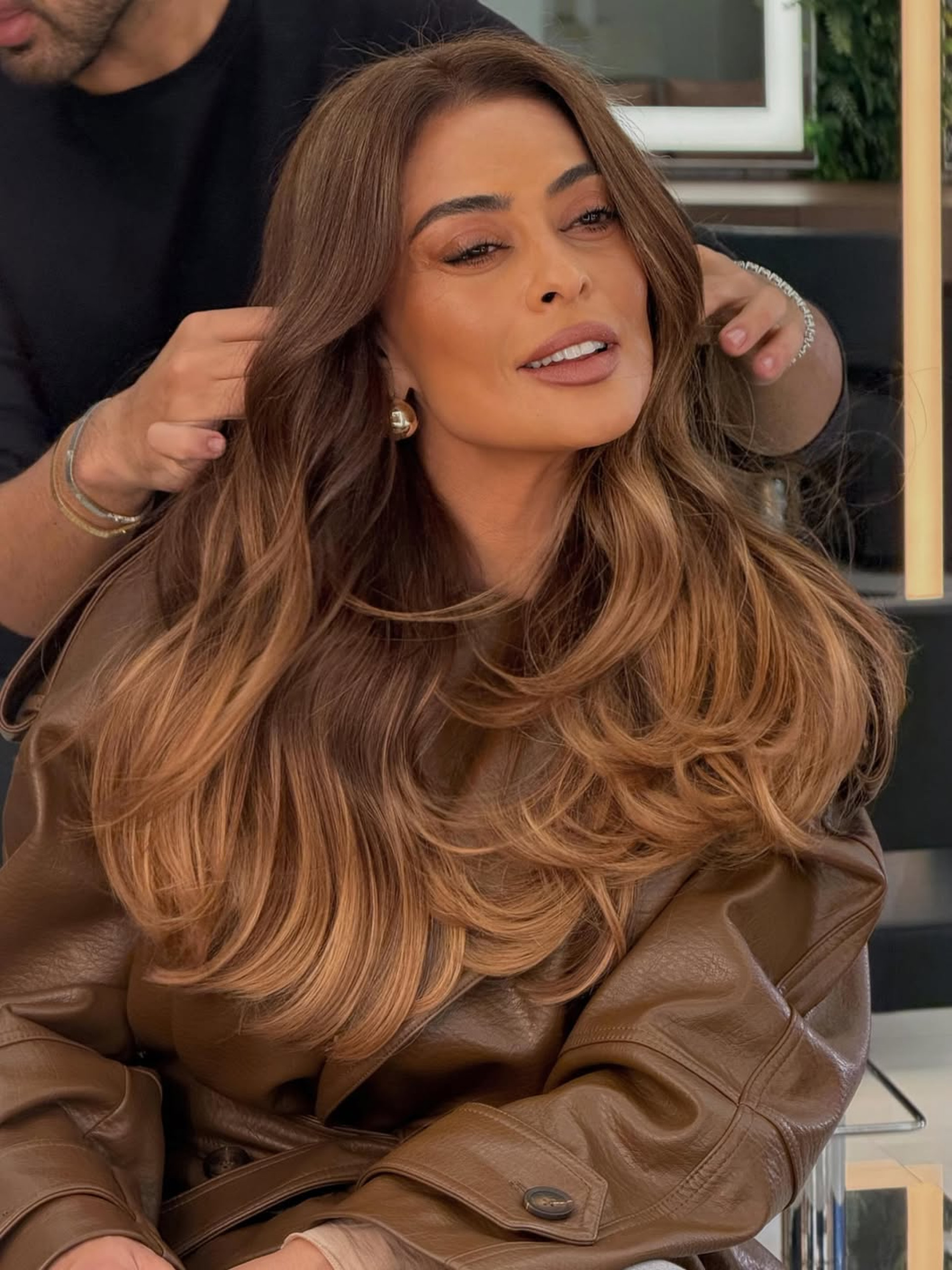 Juliana Paes fez mudança na coloração do cabelo  - Reprodução/Instagram