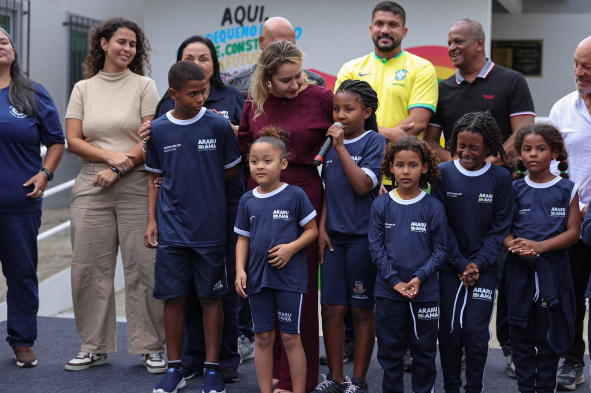 Daniela Soares entrega revitalização da Escola Municipal Faustina Silva de Carvalho - Ascom