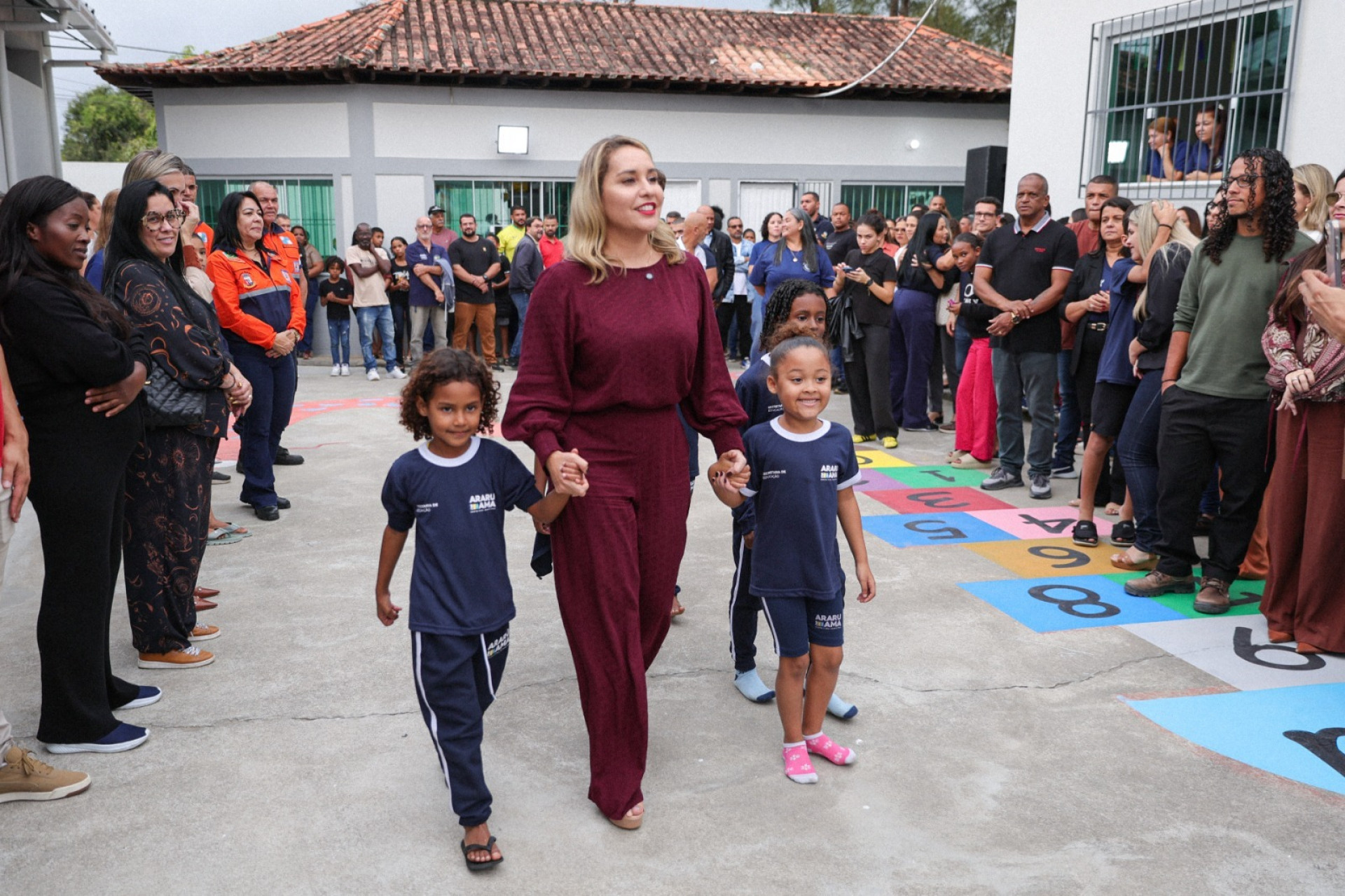 Daniela Soares entrega revitalização da Escola Municipal Faustina Silva de Carvalho - Ascom