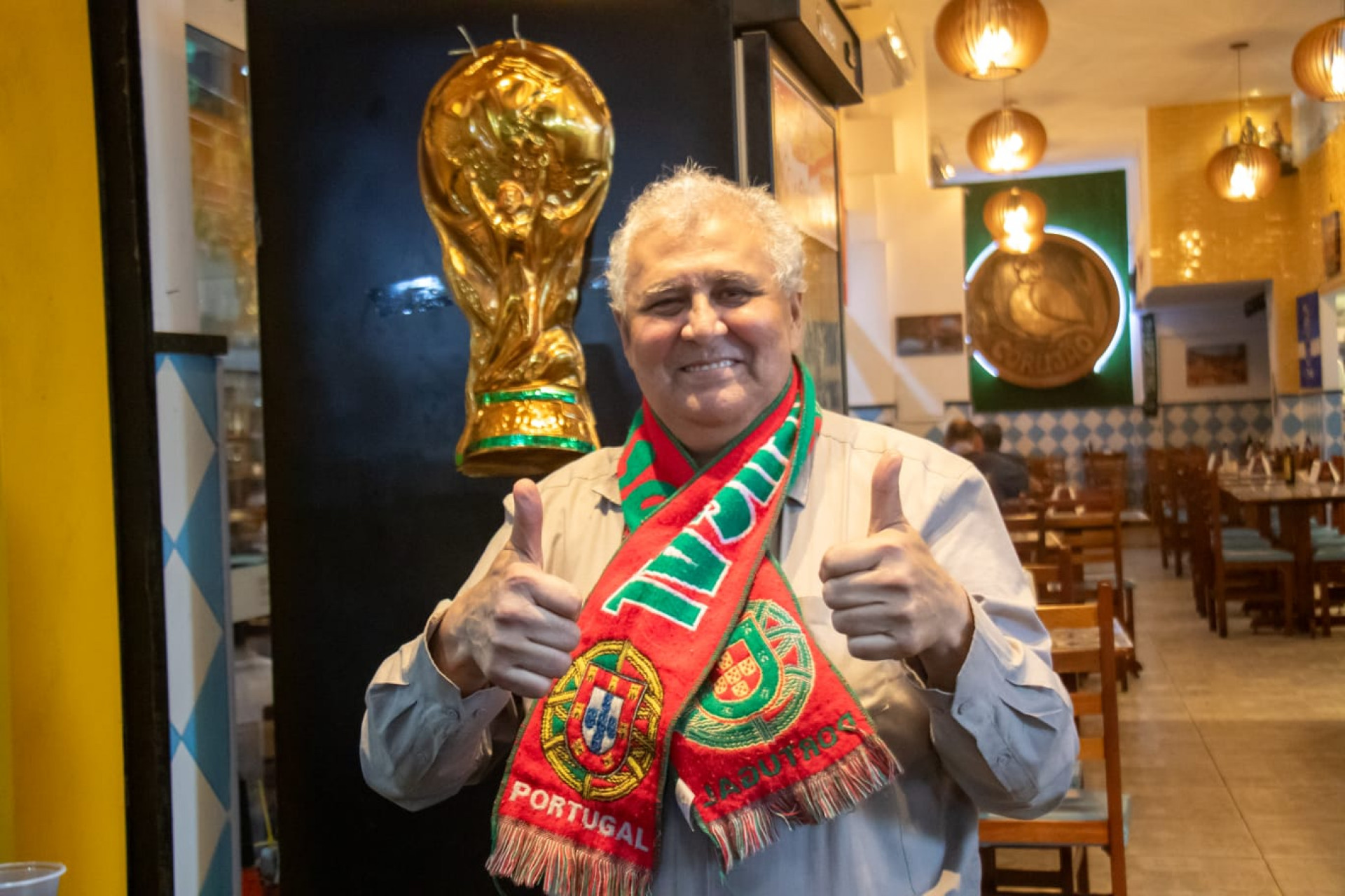 José Maria Martins é um grande fã de Cristiano Ronaldo - Érica Martin / Agência O Dia