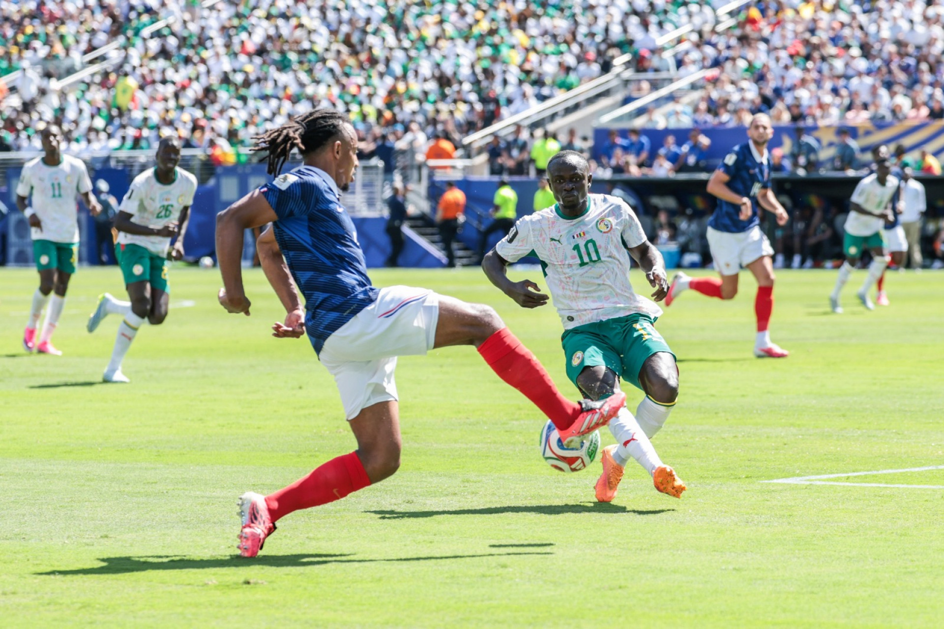França estreou com vitória na Copa sobre o Senegal - Vanessa Carvalho/Parceiro/ Agência O Dia