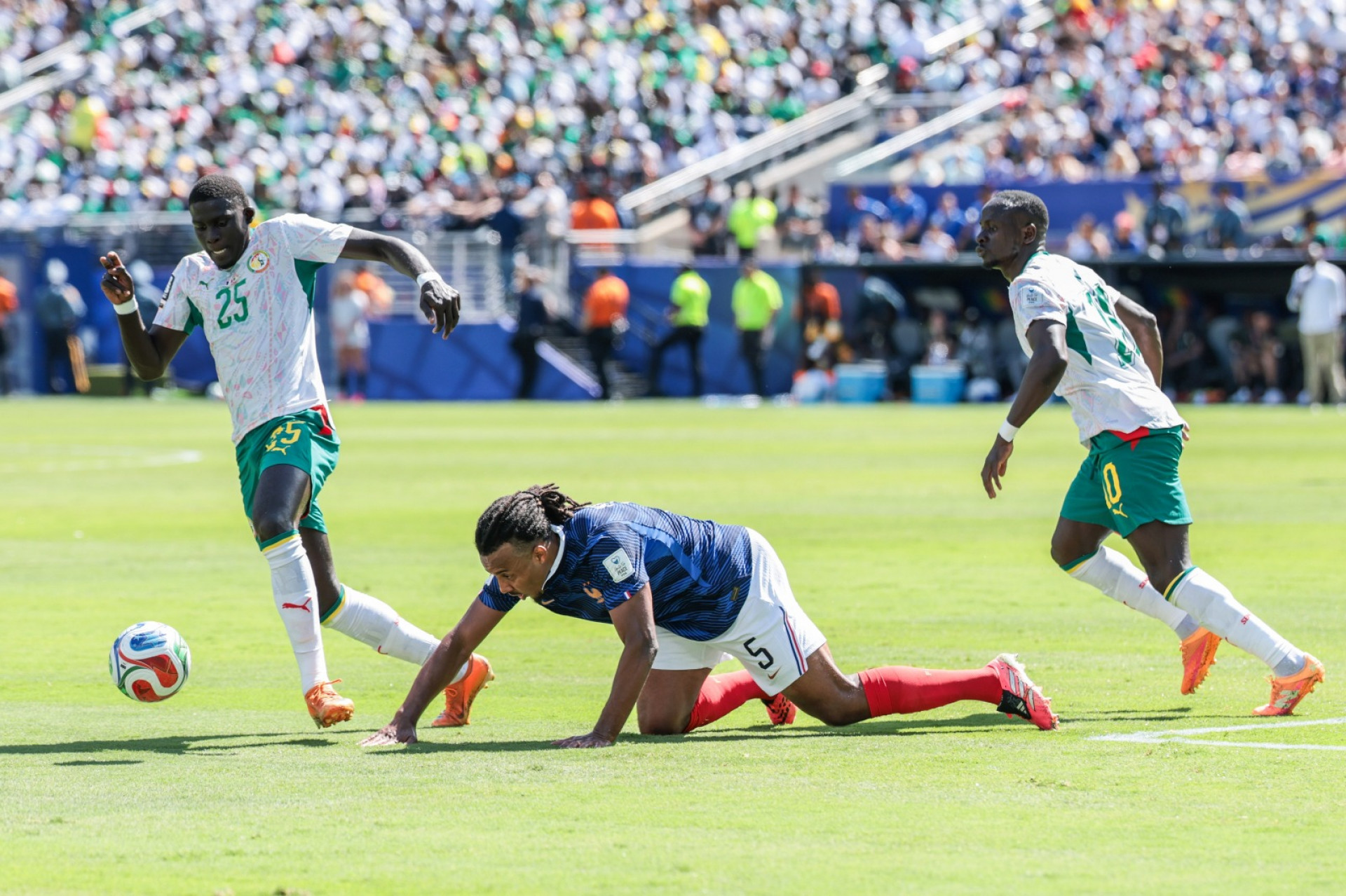 França estreou com vitória na Copa sobre o Senegal - Vanessa Carvalho/Parceiro/ Agência O Dia