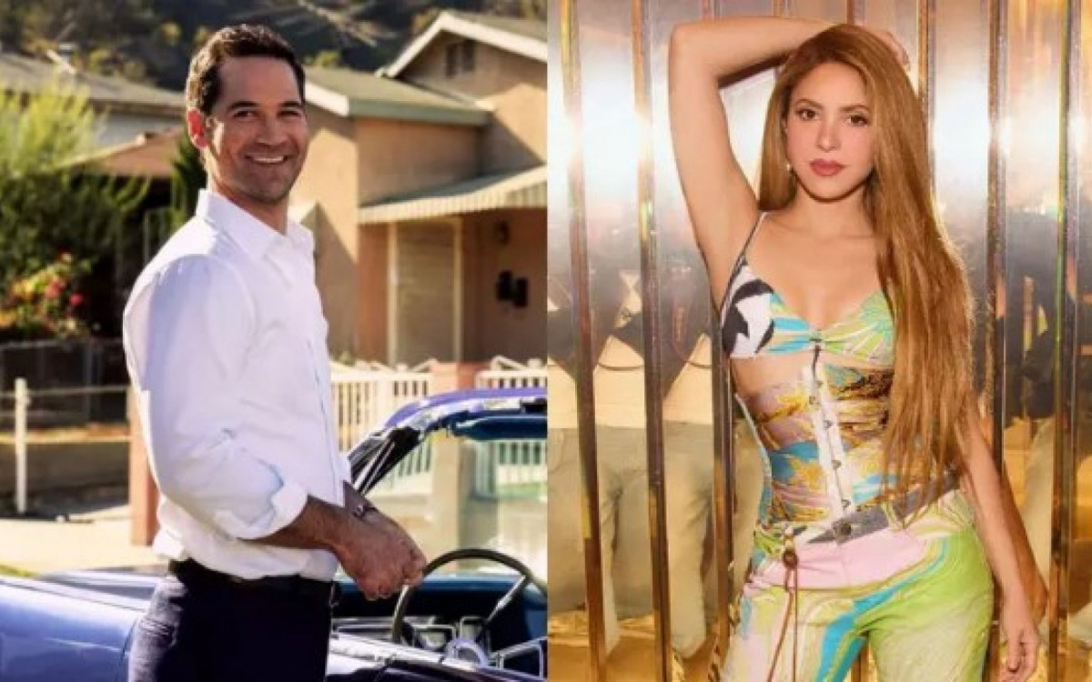 Shakira e Manuel Garcia-Rulfo foram flagrados juntos em Los Angeles