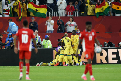 Gana marca nos acréscimos do segundo tempo e vence Panamá em estreia na Copa