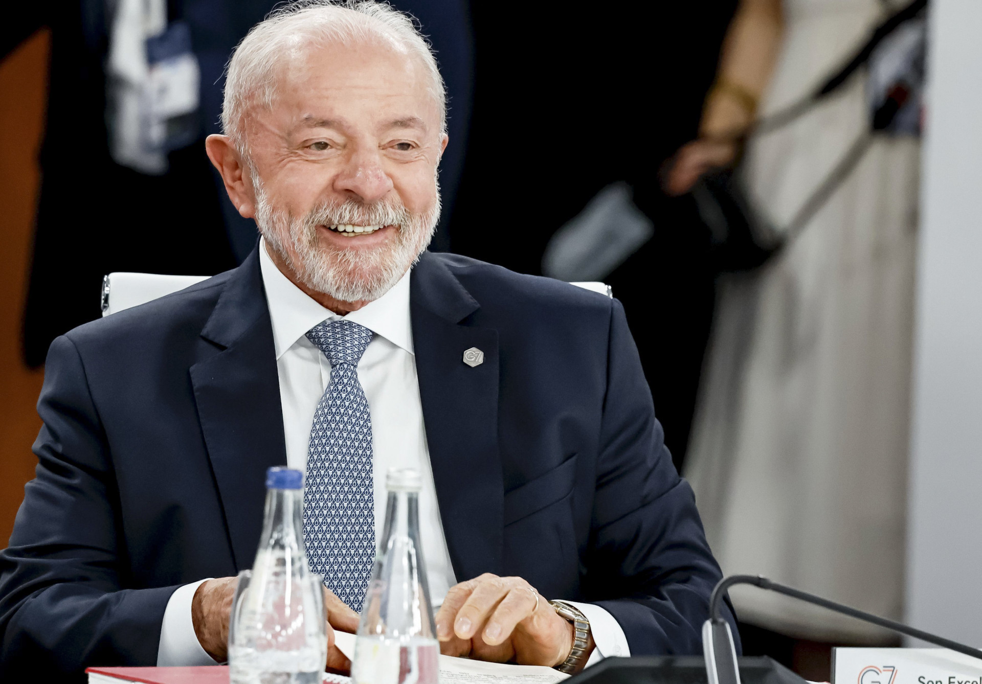 O presidente Luiz In&aacute;cio lula da Silva