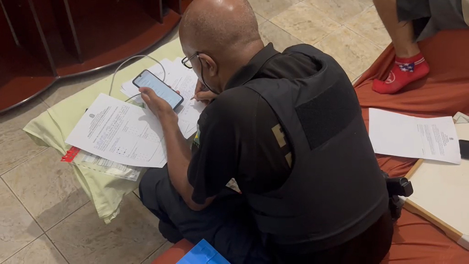 Operação da PF contra pornografia infantil prendeu um homem em flagrante - Divulgação / PF