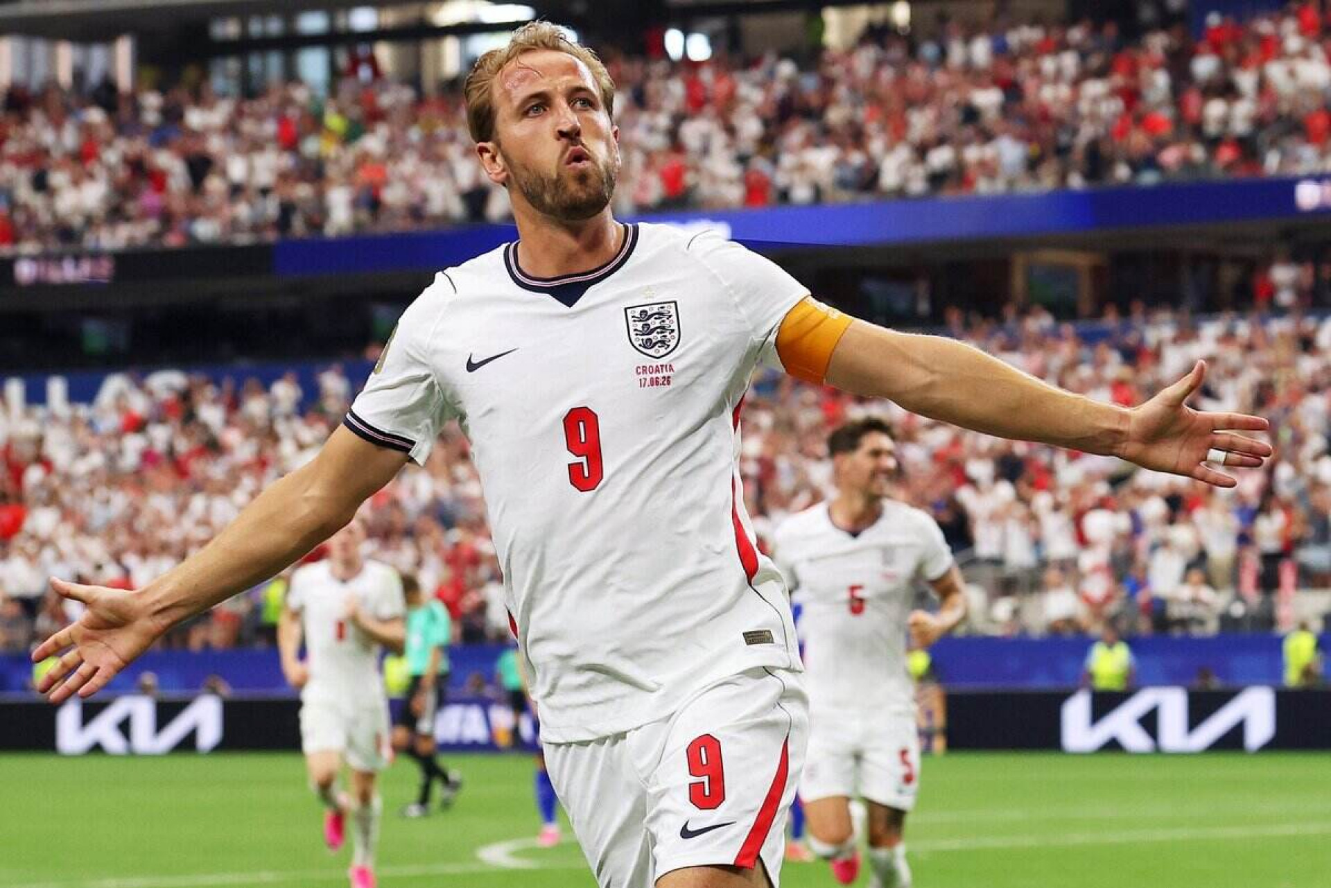 Kane faz diferen&ccedil;a, e Inglaterra vence Cro&aacute;cia