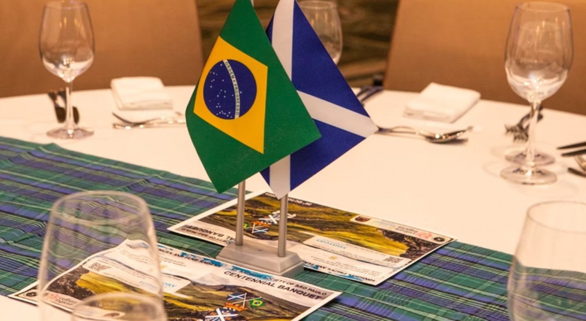 Brasil e Escócia vão se enfrentar nesta quarta-feira (24) - Divulgação / St. Andrew Society