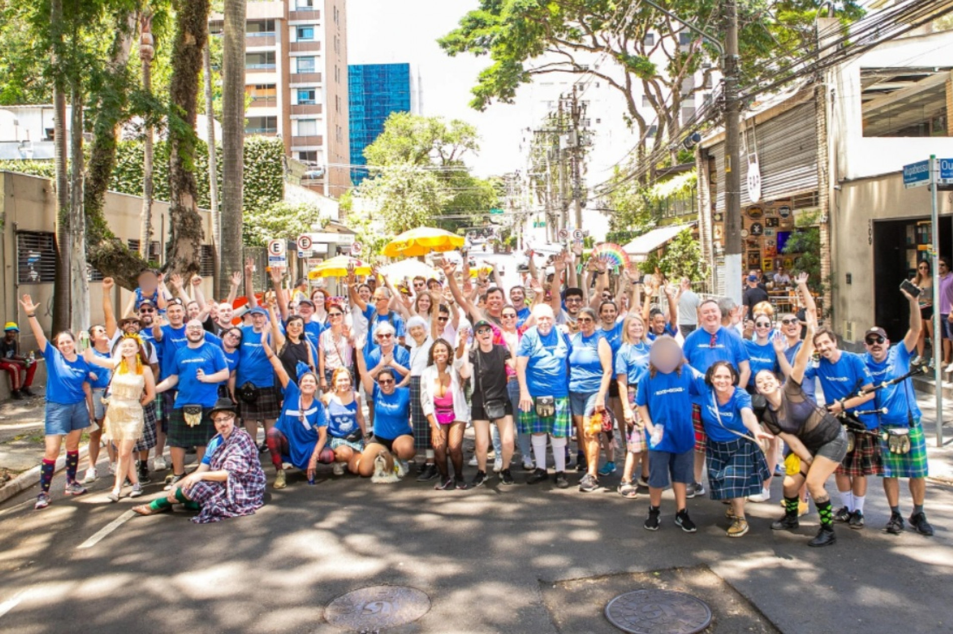 St. Andrew Society organiza bloco de carnaval inspirado na cultura escocesa - Divulgação / St. Andrew Society