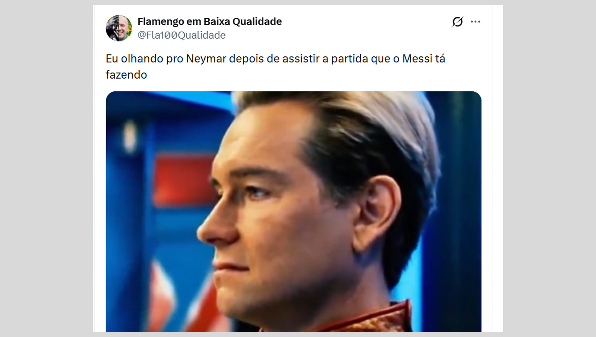 Internautas pegaram no pé de Neymar e lembraram ausência dele na seleção brasileira por causa de lesão - Reprodução do X