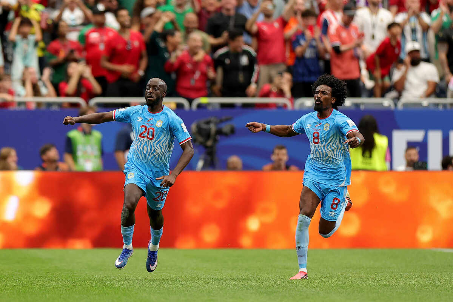 Autor de gol hist&oacute;rico para a RD Congo, Wissa cita guerra e se emociona: “Momento de orgulho”