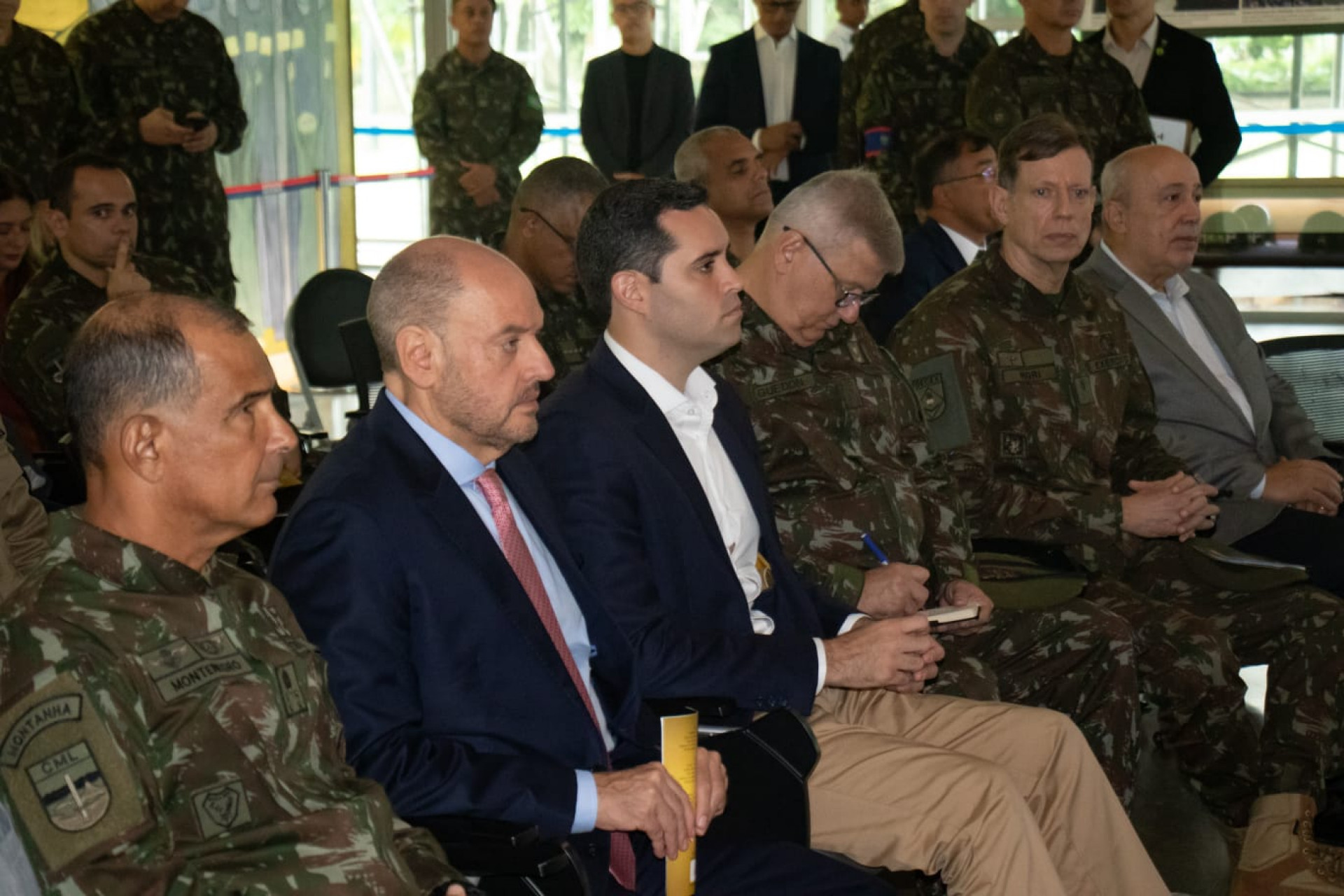 Governador em exercício, desembargador Ricardo Couto no evento de apresentação do projeto - Érica Martin / Agência O Dia