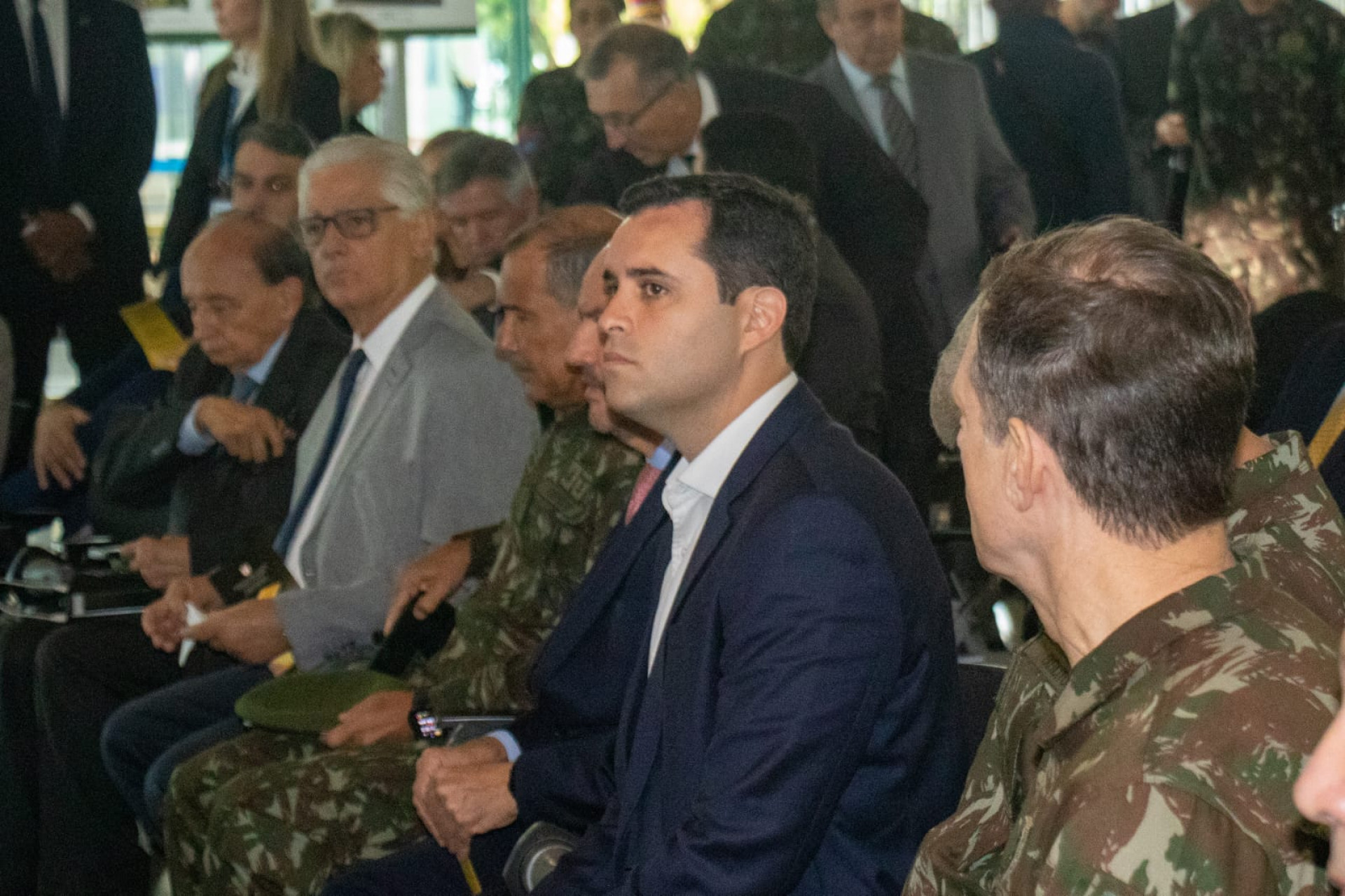 Prefeito do Rio, Eduardo Cavaliere, no evento de apresentação do projeto - Érica Martin / Agência O Dia