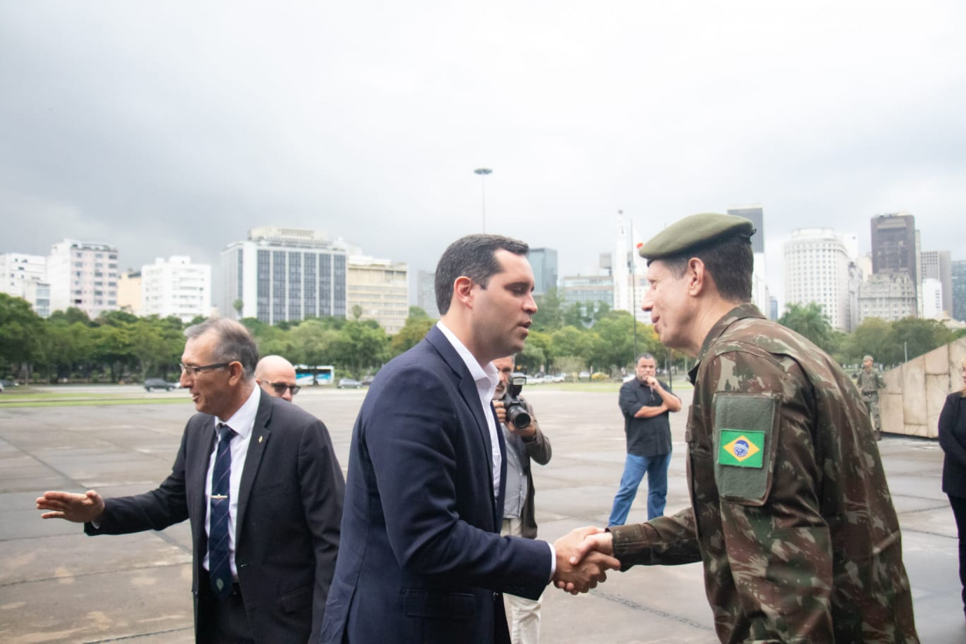Prefeito do Rio, Eduardo Cavaliere, no evento de apresentação do projeto - Érica Martin / Agência O Dia