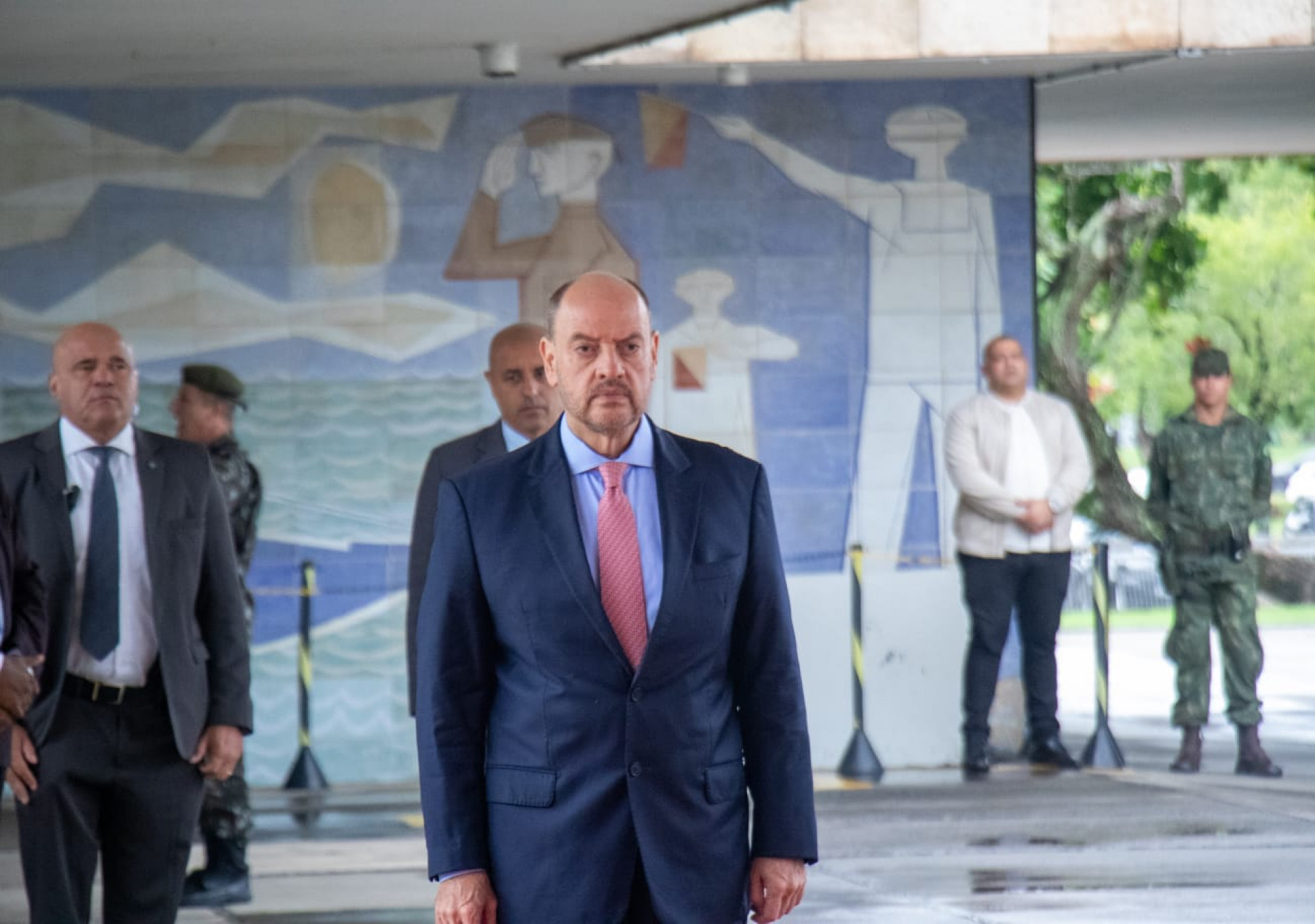 Governador em exercício, desembargador Ricardo Couto no evento de apresentação do projeto - Érica Martin / Agência O Dia