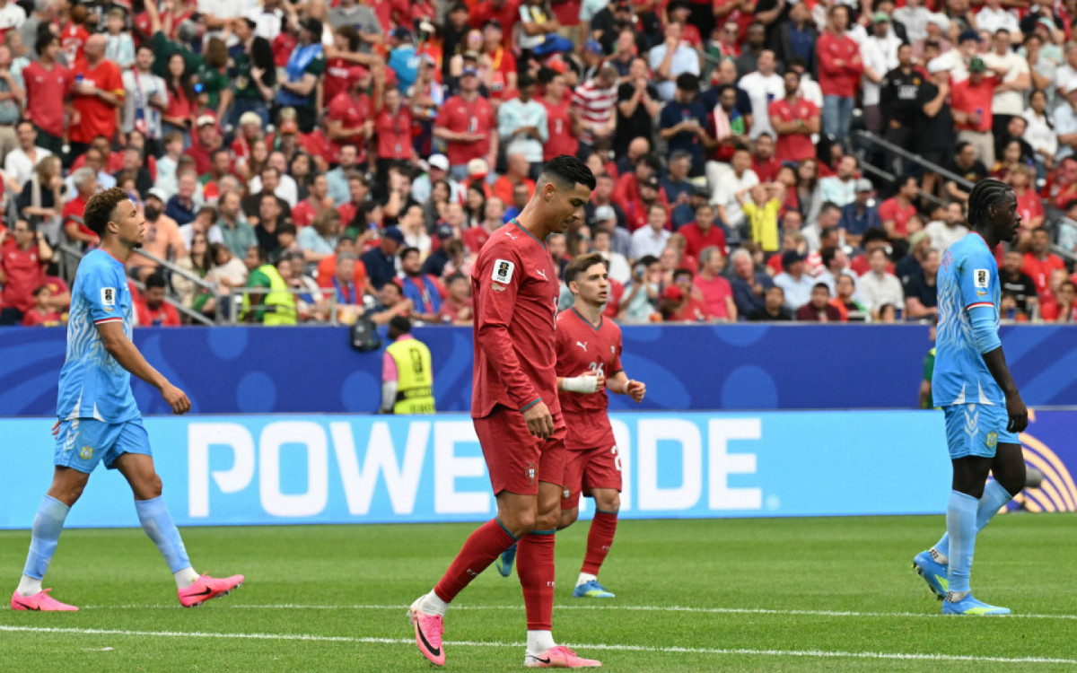 Portugal foi surpreendido e ficou no 1 a 1 com a RD Congo