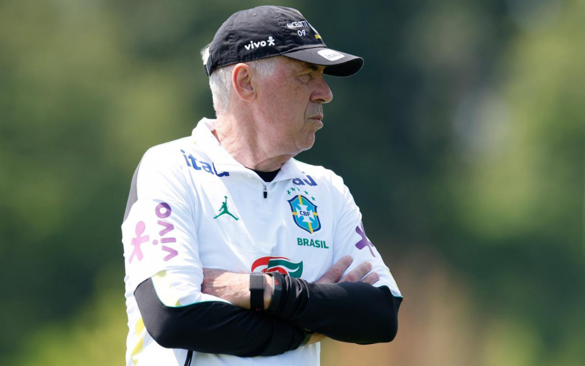 Ancelotti deve promover poucas mudanças no Brasil