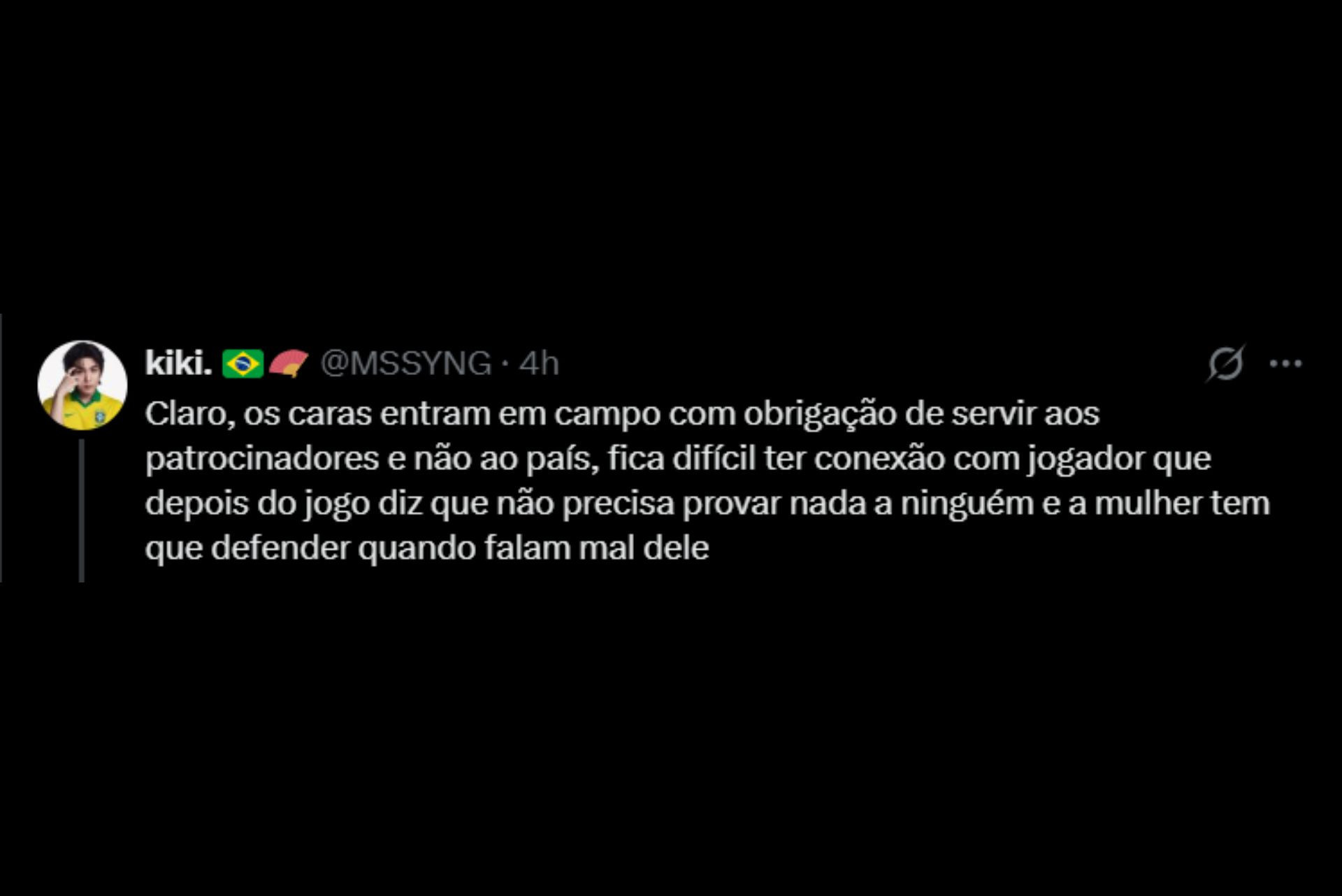 Momento da seleção inglesa gera reações entre os brasileiros - Reprodução / X