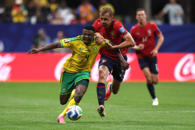 África do Sul sai atrás, marca no fim e empata com a República Tcheca na Copa do Mundo