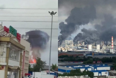 Ataque de drones ucranianos atinge refinaria de petróleo em Moscou