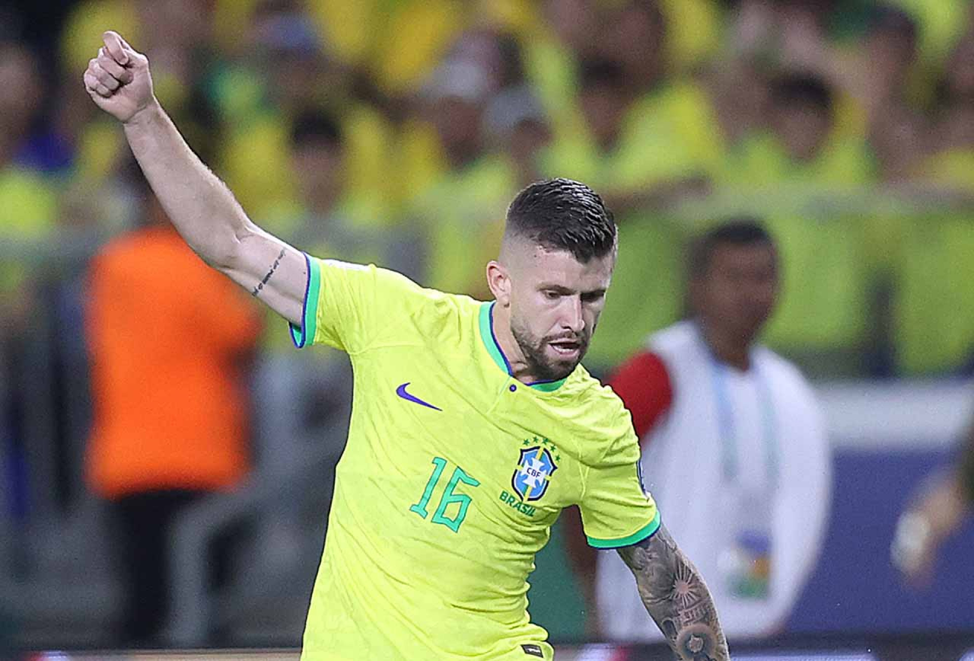 Caio Henrique. Brasil x Bol&iacute;via no Estadio Mangueir&atilde;o, Bel&eacute;m do Par&aacute; - PA, Brasil.
Eliminat&oacute;rias 2026.
Foto:Vitor Silva/CBF