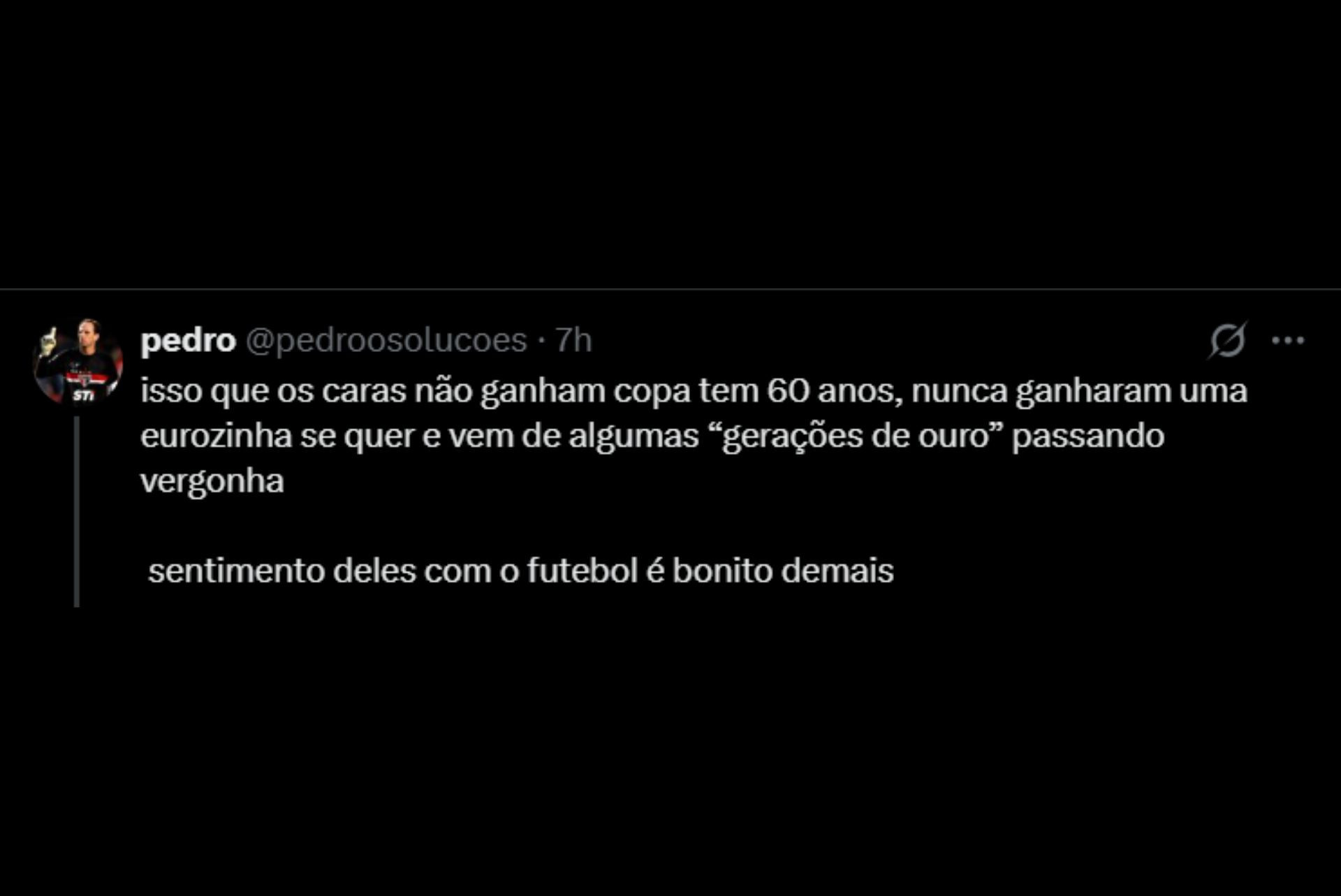 Momento da seleção inglesa gera reações entre os brasileiros - Reprodução / X