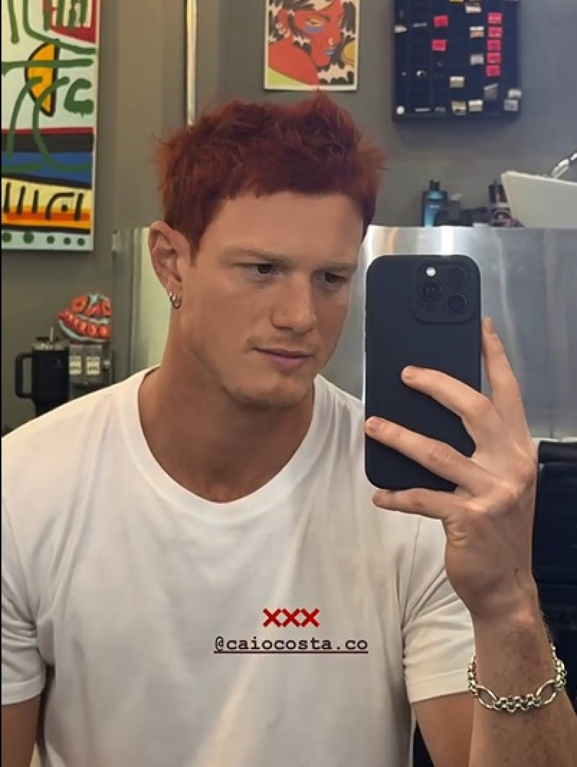 Pedro Novaes mostrou resultado de mudança no visual - Reprodução/Instagram