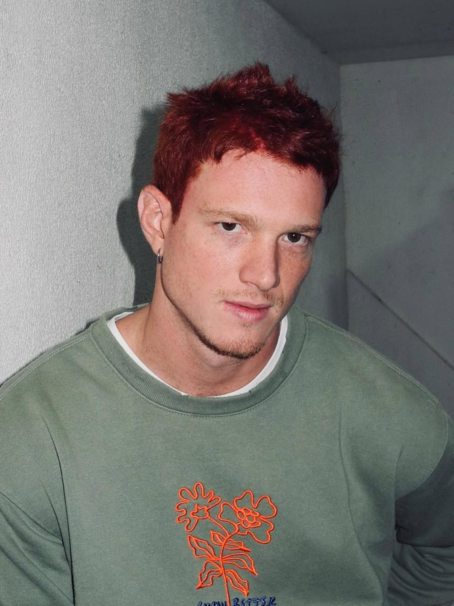 Pedro Novaes apostou em tom ruivo no cabelo - Reprodução/Instagram