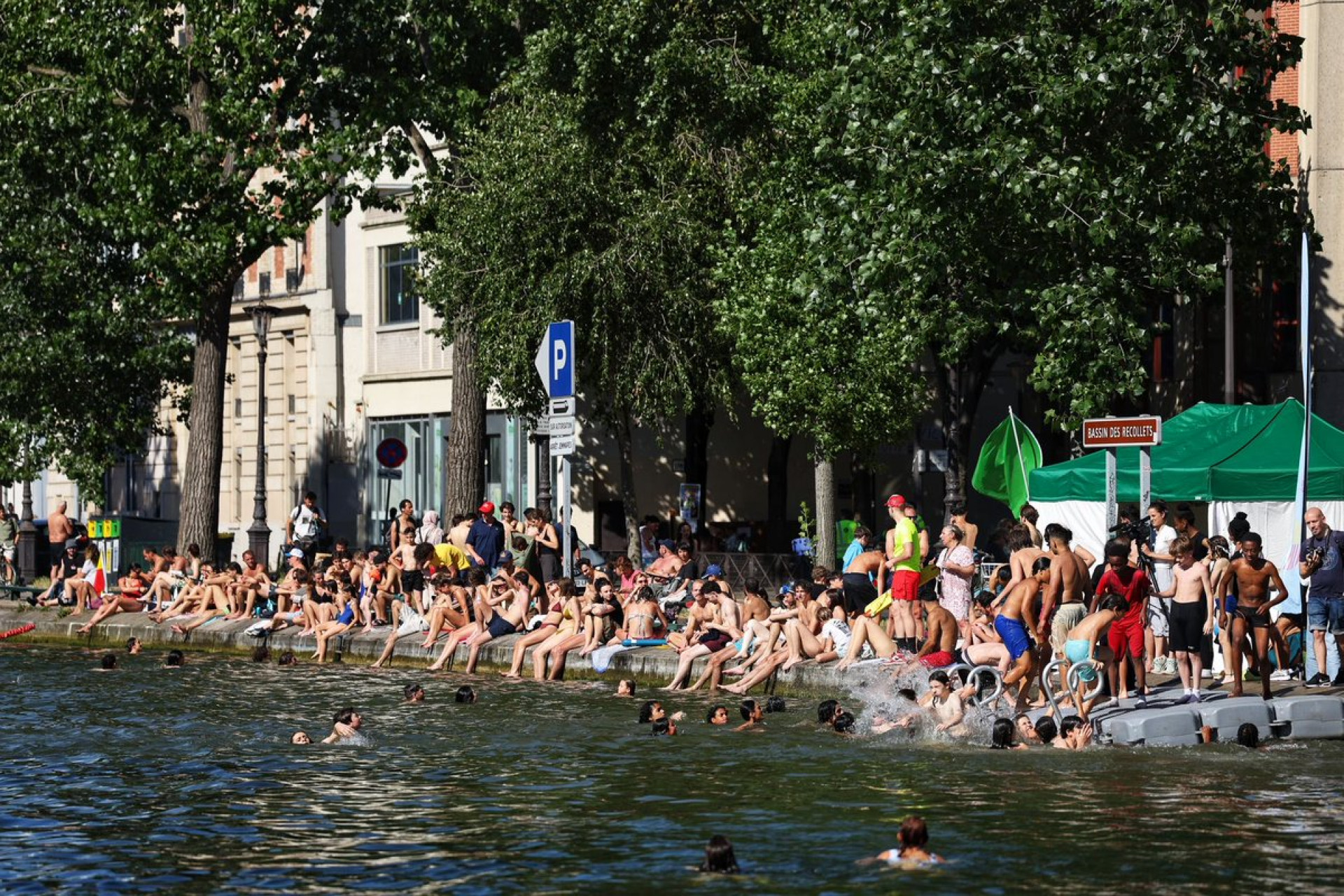 Ondas de calor est&atilde;o mais frequentes na Europa por causa do aquecimento global - Guillaume Bontemps / Ville de Paris
