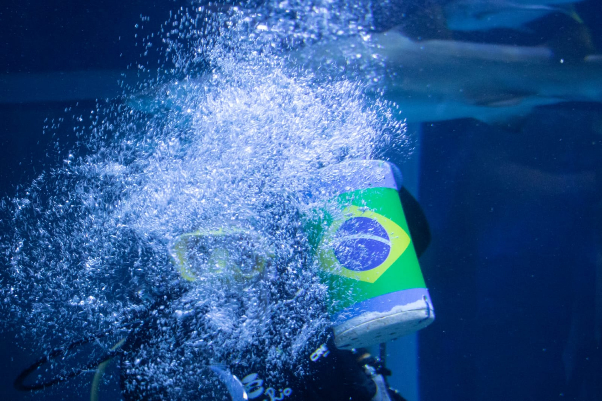 Tubarão Ritinha aposta na vitória do Brasil contra o Haiti
 - Érica Martin/Agência O DIA
