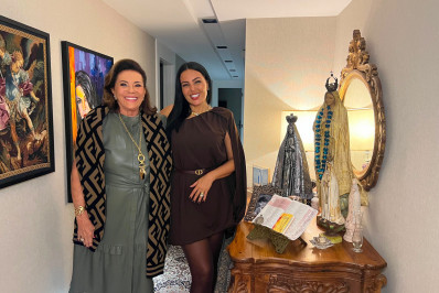 Da Louis Vuitton às relíquias de Hebe: Gardênia Cavalcanti recebe Beth Szafir e famosos na Barra