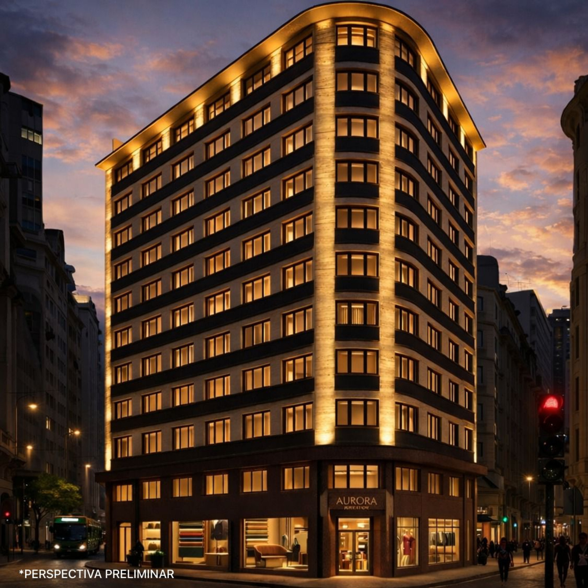 Novo residencial no Centro do Rio prev&ecirc; a moderniza&ccedil;&atilde;o do edif&iacute;cio hist&oacute;rico, inaugurado em 1953 - Divulga&ccedil;&atilde;o